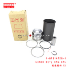 1-87814728-1 Engine Cylinder Liner Set suitable for ISUZU 700P 4HK1 1878147281