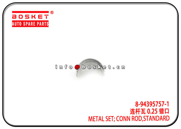 8-94395757-1 8943957571 Standard Connecting Rod Metal Set Suitable for ISUZU 4HK1 FSR FRR