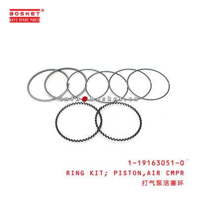 1-19163051-0 Air Compressor Piston Ring Kit 1191630510 For ISUZU CVR 6HH1
