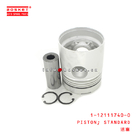 1-12111740-0 Standard Piston 1121117400 Suitable for ISUZU XE