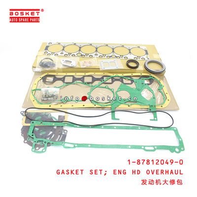 1-87812049-0 Engine Head Overhaul Gasket Set Suitable for ISUZU XE 1878120490
