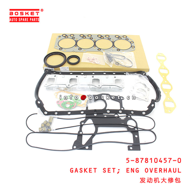 5-87810457-0 Engine Overhaul Gasket Set For ISUZU 4JB1T 5878104570