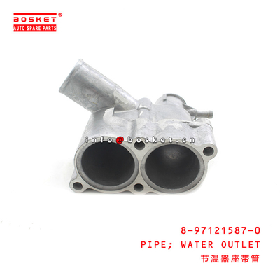 8-97121587-0 Water Outlet Pipe For ISUZU 4HF1 8971215870