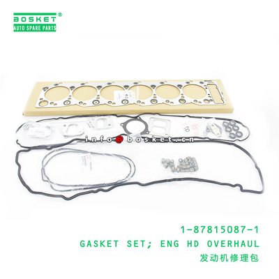 1-87815087-1 Engine Head Overhaul Gasket Set For ISUZU FRR FSR FTR 1878150871