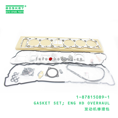 1-87815089-1 Engine Head Overhaul Gasket Set For ISUZU FRR FSR FTR 1878150891