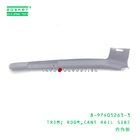 8-97405263-3 Cant Rail Side Room Trim For ISUZU NMR 8974052633