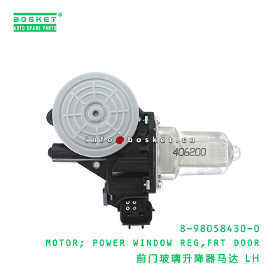 8-98058430-0 Front Door Power Window Regulator Motor suitable for ISUZU VC46 4HG1 6UZ1 8980584300