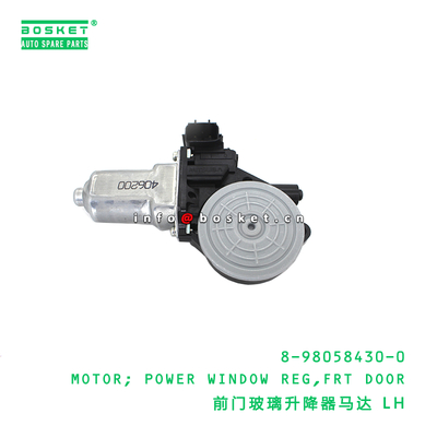 8-98058430-0 Front Door Power Window Regulator Motor suitable for ISUZU VC46 4HG1 6UZ1 8980584300