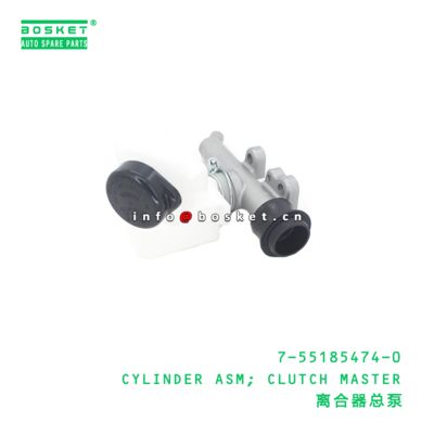 7-55185474-0 CYLINDER ASM; CLUTCH MASTER suitable for ISUZU FRR 7551854740