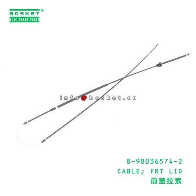 8-98036574-2 CABLE; FRT LID suitable for ISUZU VC46 6UZ1 8980365742