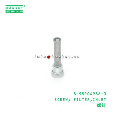 8-98204986-0 SCREW; FILTER,INLET suitable for ISUZU  8982049860