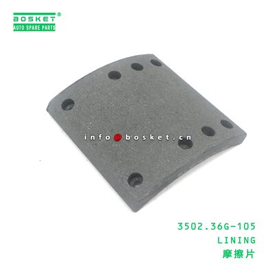 3502.36G-105 LINING suitable for JAC  3502.36G-105