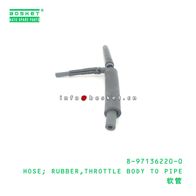 Rubber Throttle Body to Pipe Hose for ISUZU 8971362200 Truck Parts