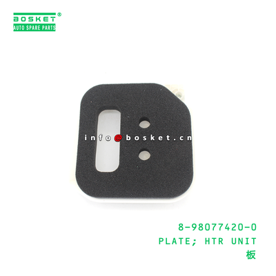8-98077420-0 PLATE; HTR UNIT suitable for ISUZU 8980774200