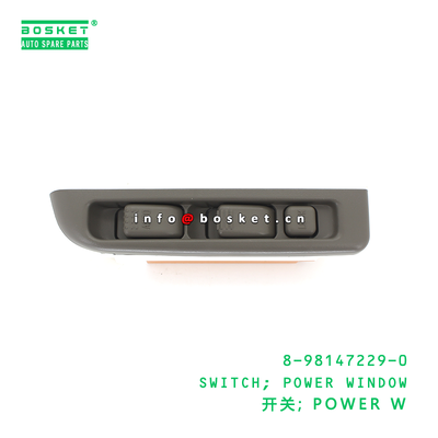 8-98147229-0 SWITCH; POWER WINDOW suitable for ISUZU 8981472290
