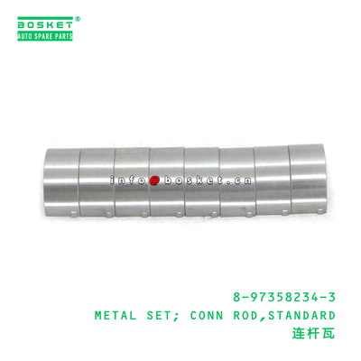 8-97358234-3 METAL SET; CONN ROD,STANDARD suitable for ISUZU 4JJ1 4JB1 4JH1 8973582343