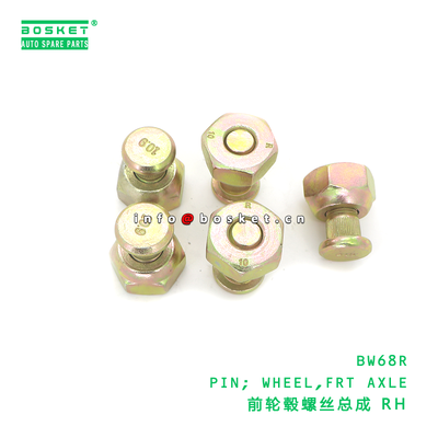 HINO 300 BW68R Front Axle Wheel Pin Made of High-Quality Special Steel for Durability