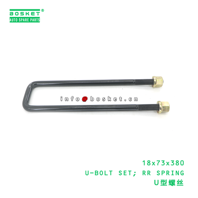 18x73x380 ABA U-BOLT SET; RR SPRING suitable for HINO JMC 18x73x380