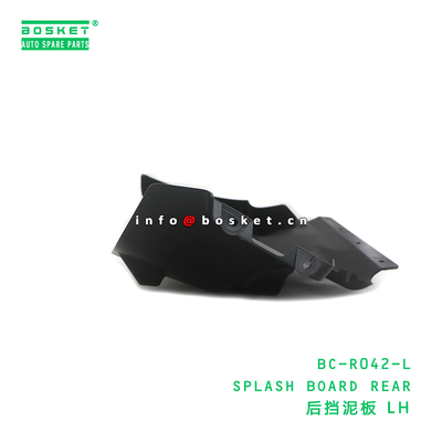 BC-R042-L ABA Splash Board Rear for HINO 500 J08E - Corrosion Resistant Rear Splash Guard