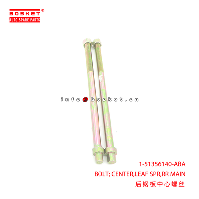 High-Quality Special Steel Center Leaf Spring Bolt Suitable for ISUZU FVR34 6HK1 with 3 Months Warranty