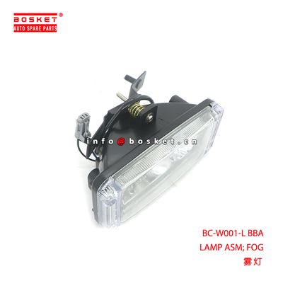 BC-W001-L BBA Fog Lamp Assembly for ISUZU ELF NKR NHR NPR NQR 600P with 3 Months Warranty and Small Quantity Orders