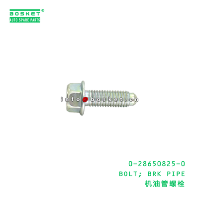 0-28650825-0 BOLT; BRK PIPE suitable for ISUZU VC46 6UZ1 0286508250
