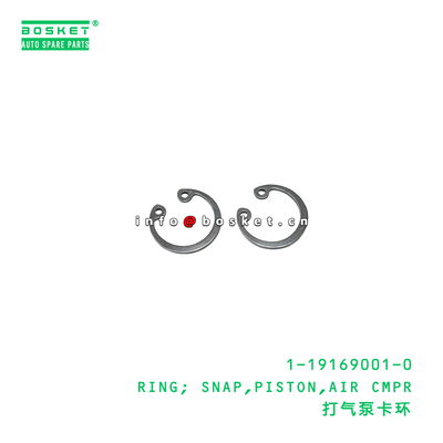 1-19169001-0 RING; SNAP,PISTON,AIR CMPR suitable for ISUZU   1191690010
