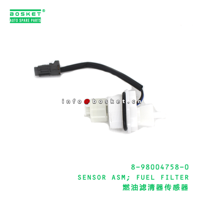 8-98004758-0 SENSOR ASM; FUEL FILTER suitable for ISUZU 8980047580