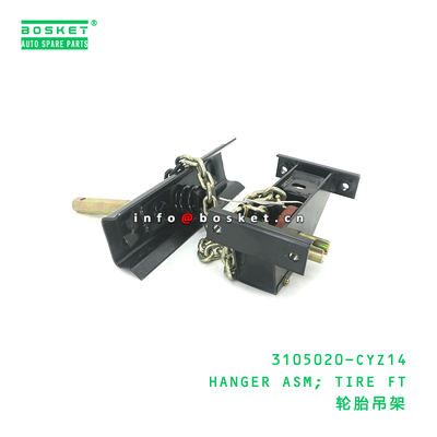 3105020-CYZ14 HANGER ASM; TIRE FT suitable for ISUZU CXZ51K VC46 6WF1 6UZ1 3105020CYZ14