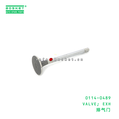 0114-0489 VALVE; EXH suitable for ISUZU NPR 4HE1 4HF1 01140489