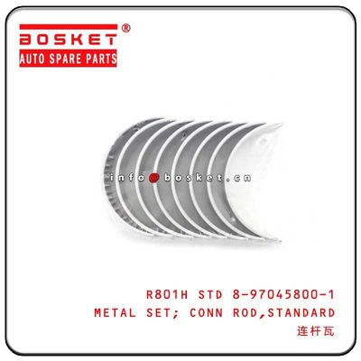 R801H 8-97045800-1 8970458001 Connecting Rod Metal Set For Isuzu NKR 4HF1