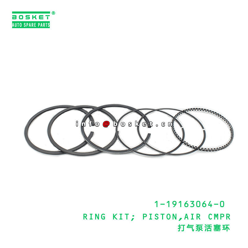 1-19163064-0 Air Compressor Piston Ring Kit 1191630640 For ISUZU CXZ51 6WF1