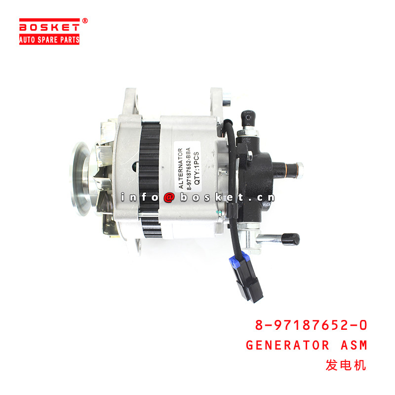 8-97187652-0 Generator Assembly For ISUZU  4JB1 4JA1 8971876520