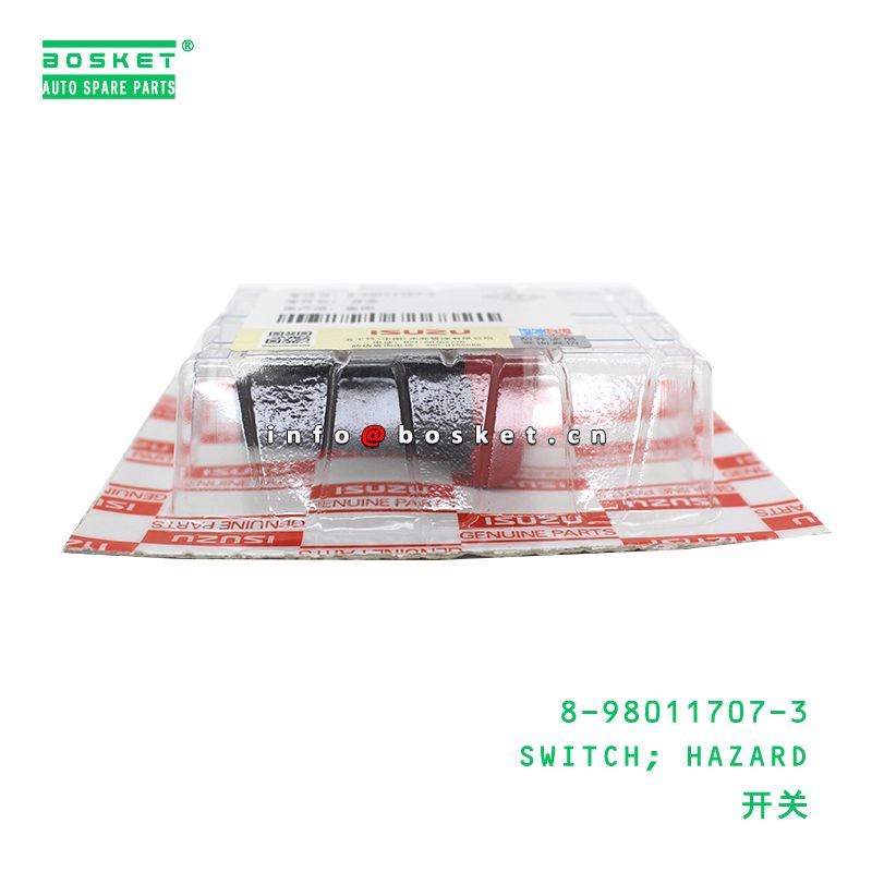 8-98011707-3 Hazard Switch suitable for ISUZU   8980117073