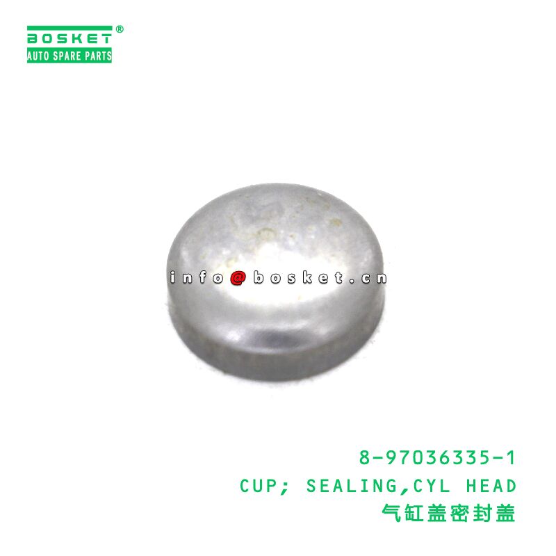 8-97036335-1 CUP; SEALING,CYL HEAD suitable for ISUZU 8970363351