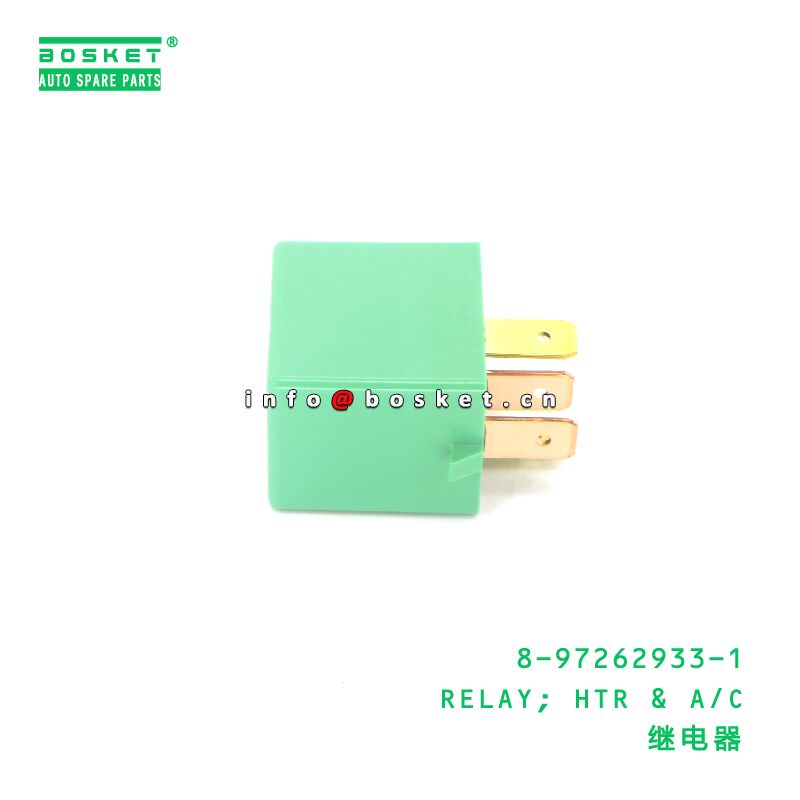 8-97262933-1 RELAY; HTR & A/C suitable for ISUZU CXZ81 10PE1 8972629331