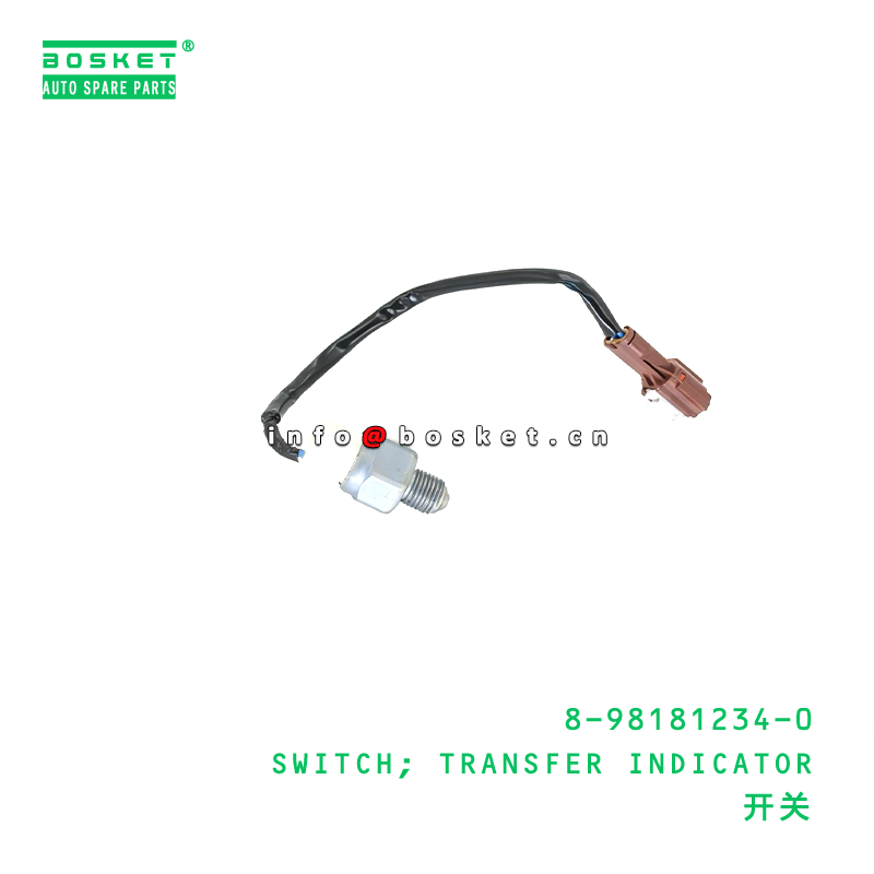 Transfer Indicator Switch Suitable for ISUZU 8981812340 with 1PCS Pack Quantity and 3 Months Warranty