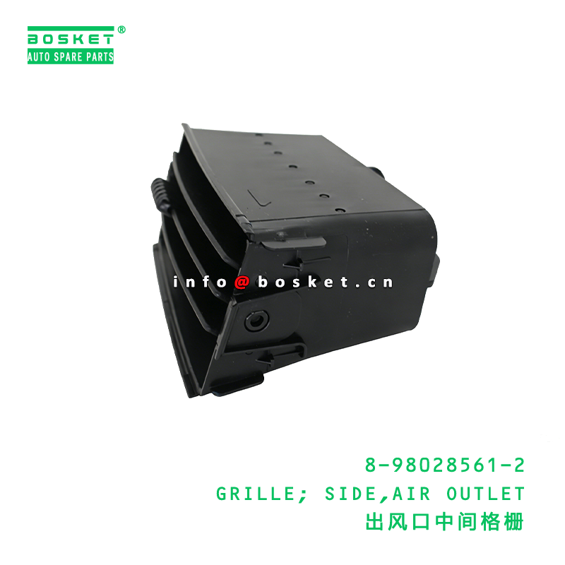8-98028561-2 GRILLE; SIDE,AIR OUTLET suitable for ISUZU VC46 6UZ1 8980285612