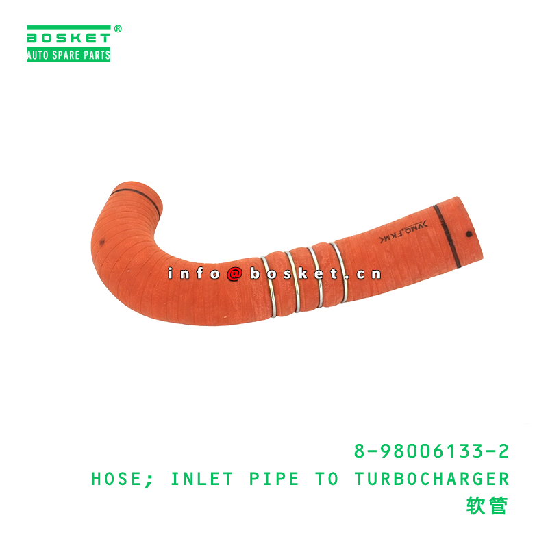 8-98006133-2 Hose Inlet Pipe to Turbocharger for ISUZU Trucks