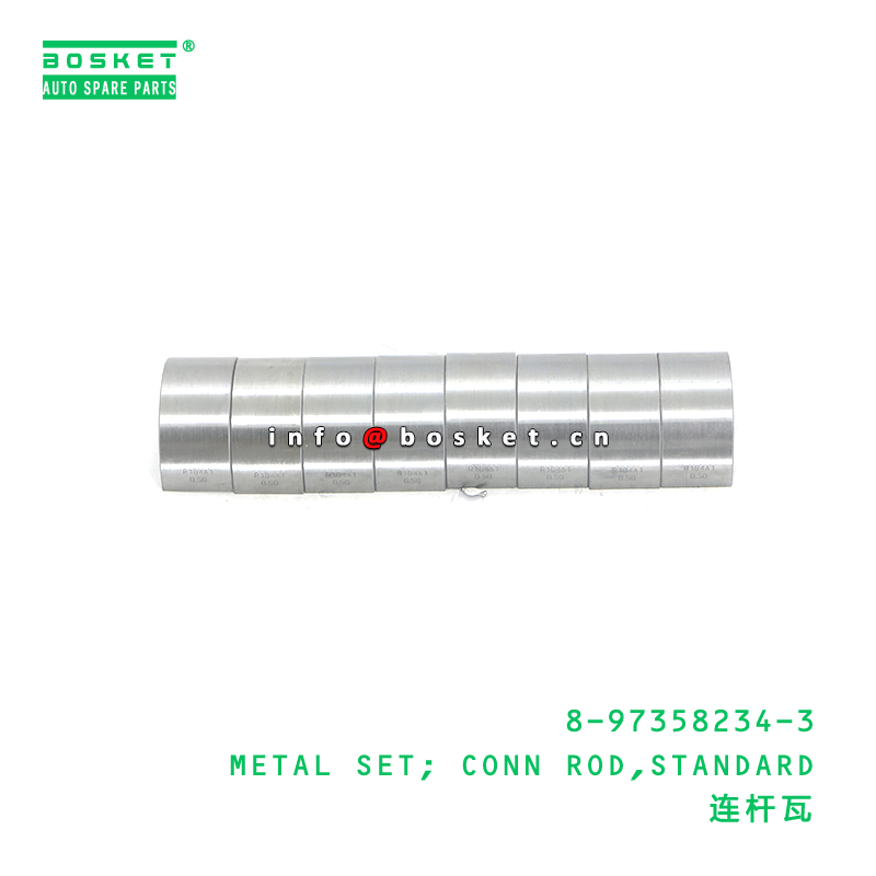 8-97358234-3 METAL SET; CONN ROD,STANDARD suitable for ISUZU 4JJ1 4JB1 4JH1 8973582343