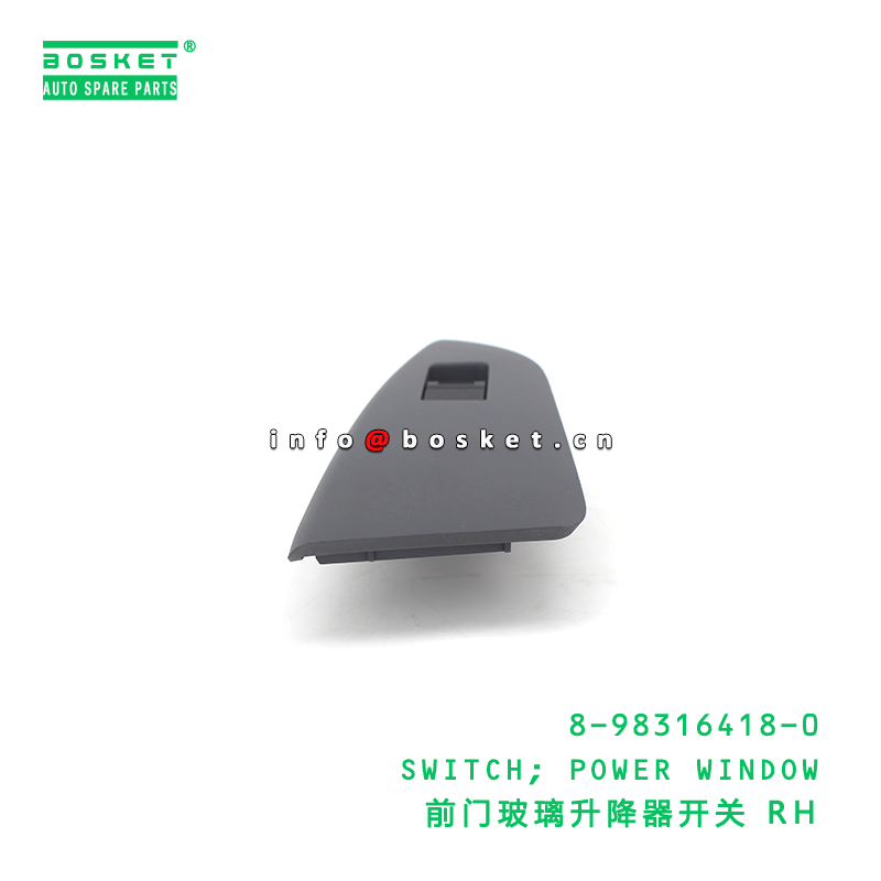 8-98316418-0 SWITCH; POWER WINDOW suitable for ISUZU VC46 6UZ1 8983164180