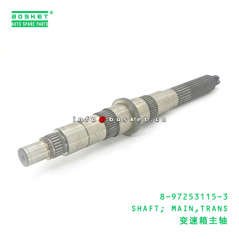 8-97253115-3 Main Shaft Transmission Main Shaft Isuzu 8972531153 Compatible with 3 Months Warranty