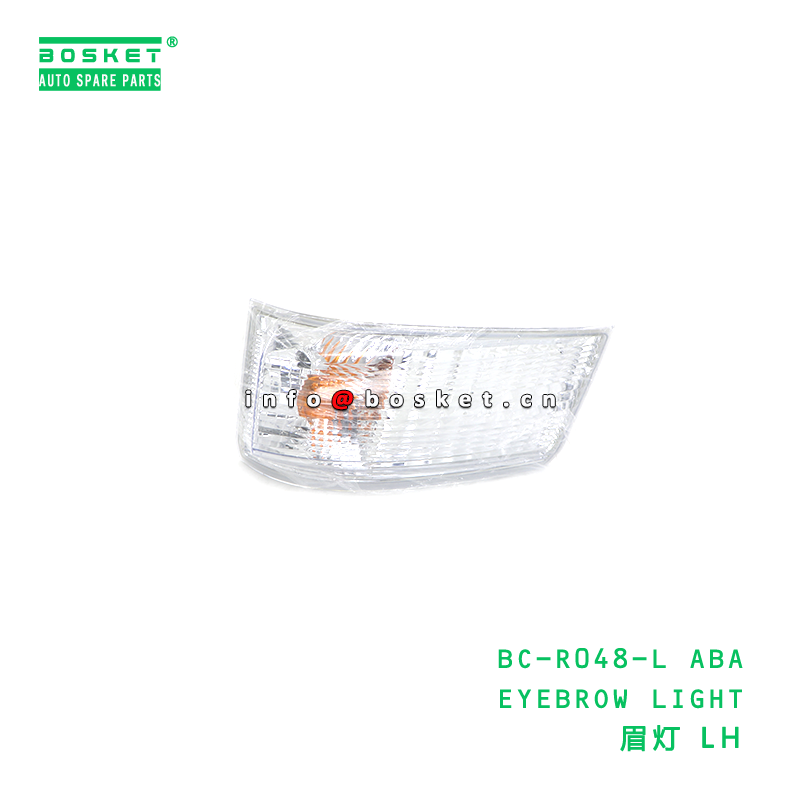 BC-R048-L ABA Compatible Eyebrow Light Fuso Truck Fitment Eyebrow Lamp 1PCS Pack Quantity