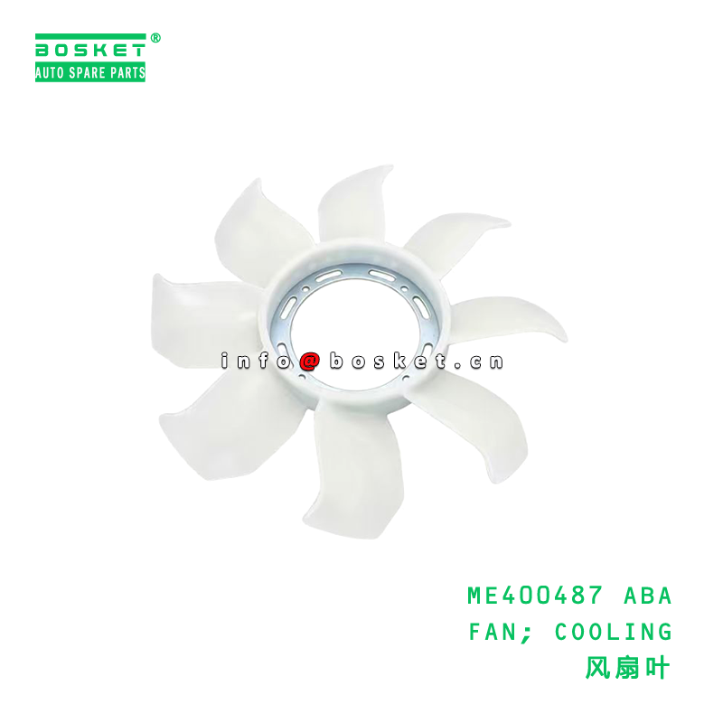 ME400487 ABA Cooling Fan FUSO Compatible Radiator Fan 1PCS Pack Engine Cooling Fan Replacement