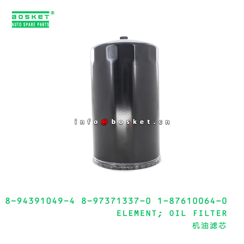 8-94391049-4 8-97371337-0 1-87610064-0 Oil Filter Element Suitable for ISUZU FVR34 6HK1