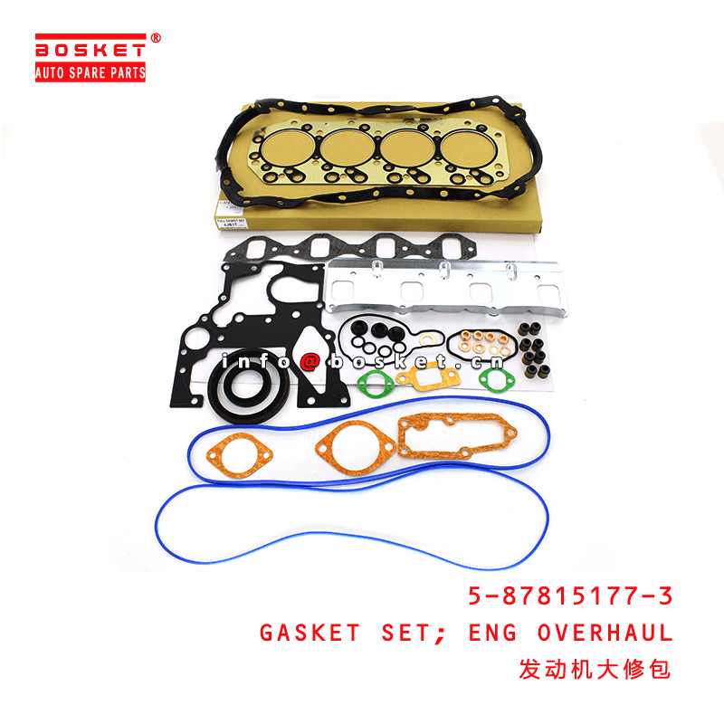 5-87815177-3 Engine Overhaul Gasket Set 5878151773 For ISUZU NHR 4JB1T