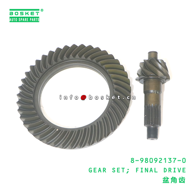8-98092137-0 Final Drive Gear Set ISUZU NKR 1PCS Differential Gear Set Replacement Part